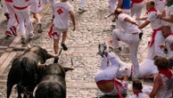Pamplona holds opening bull run during San Fermín festival