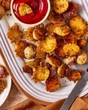 Crispy garlic Parmesan potatoes recipe