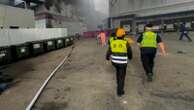 A massive fire kills 9 people at a building under construction in Taiwan