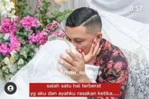 Haru, Pendeta Ini Hadiri Pernikahan Anaknya yang Bercadar 
