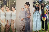 9 Gaya Keluarga & Tamu di Siraman-Pengajian Alika Islamadina, Elegan!