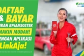 Pendaftaran dan Pembayaran Iuran BPJAMSOSTEK Kini Bisa Lewat LinkAja