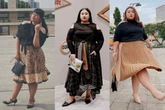 10 Gaya Kondangan Plus Size Warna Hitam, Ada Batik hingga Dress Brokat