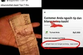 10 Foto Kocak Penumpang Ngasih Tip ke Ojol