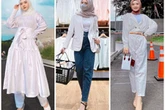 10 Ide Mix and Match Warna Putih ala Nindi Ariesti, Manis dan Berkelas