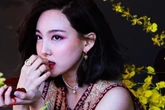 9 Visual Penuh Pesona Nayeon TWICE dengan Sleeveless Dress