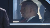Trump złamał protokół. W "bestii" nie podróżował sam