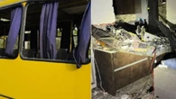 Shahed w mieszkania, dron uderzył w autobus. Zełenski mówi o "ludzkim safari"