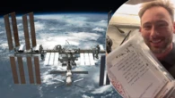 Wzruszające sceny w kosmosie. Polski astronauta odebrał przesyłkę prosto z Ziemi