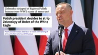 Światowe media o decyzji Nawrockiego. "Zaostrza spór"