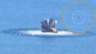 Spektakularna akcja na morzu. Tajemnicza broń Rosjan eksplodowała