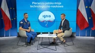 Pierwszy taki wywiad. Sławosz Uznański-Wiśniewski w Polsat News [OGLĄDAJ]