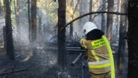 Potężny pożar przy granicy ze Słowacją. Trwa akcja służb
