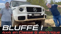 Un pro du 4x4 bluffé par le Classe G 100% électrique ! (Essai vidéo)