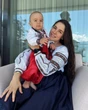 Іванна Онуфрійчук показала сина від казахського мільйонера у вишиванці та шароварах