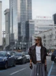 Катерина Кузнєцова в образі street style влаштувала фотосесію в столиці