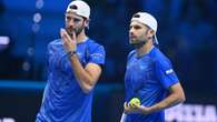 Atp Finals: Bolelli-Vavassori perdono il primo set contro Krawletz-Puetz. Segui la diretta