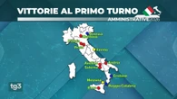 Amministrative, i ballottaggi si chiudono in parità