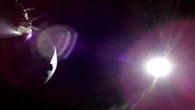 L'eclissi solare vista dalla navicella Orion, lo spettacolo è incredibile