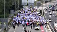 In marcia verso Gerusalemme: strade bloccate dai manifestanti contro Netanyahu