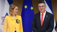 Il ministro degli Esteri Sa'ar rompe con Kaja Kallas per aver parlato di "apartheid" in Israele