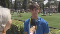 Vitale, il cavaliere più giovane del 92° CSIO: "Essere qui è un onore. Cerco sempre di imparare"
