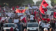Sesta giornata di proteste contro il governo Rama: è la "rivoluzione dei fenicotteri"