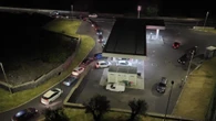 Catania, code ai distributori di benzina per lo sciopero degli autotrasportatori