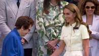 Wimbledon, standing ovation per la principessa Kate alla finale femminile