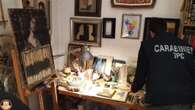 Scoperto a Roma un laboratorio clandestino di pittura, sequestrate 71 opere false da Picasso a Balla