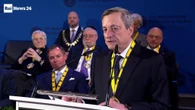 Draghi: "Gli Usa non garantiscono più la sicurezza europea, e la Cina non è un'alternativa" - Video