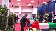 Padova, camera ardente dei carabinieri uccisi nell'esplosione a Castel d'Azzano