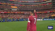 Le lacrime di Ronaldo nel giorno del suo addio ai Mondiali