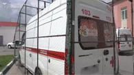 A Belgorod, in Russia, ambulanze dotate di griglia protettiva