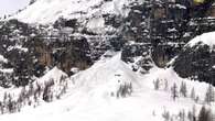 Valanga sulle montagne di Cortina, non è escluso che ci siano persone travolte