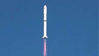 500ma missione di volo dei razzi della "serie Lunga Marcia": video del decollo in Cina