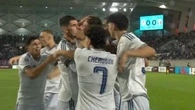 Lussemburgo-Italia, Esposito svetta e batte il portiere Moris