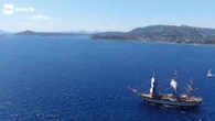 Nave Vespucci, 16esima tappa del tour mediterraneo a Civitavecchia