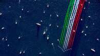 Le Frecce Tricolori e la Barcolana negli splendidi scatti di Massimo Sestini