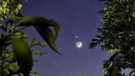 Il “bacio” tra Luna e Venere al tramonto: lo spettacolo immortalato nel cielo di Genova