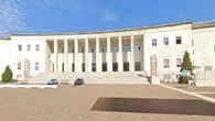 Crolla una parte del palazzo del tribunale di Bolzano