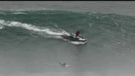 Rudy Ghiara va a caccia della lode sulle mega onde di Nazarè