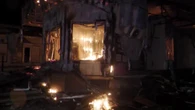 Fuoco e fiamme, l'attacco missilistico ucraino a Donetsk: video 