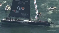 Barcolana 57, l'arrivo trionfale di Arca a Trieste