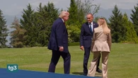 Meloni e Trump scherzano a Evian: “Noi sempre amici”. “Però mi hai abbandonato”