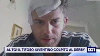Il tifoso juventino colpito al derby: "Vorrei capire cosa è avvenuto"