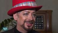 Boy George al concerto di capodanno di Roma: 