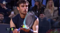 Internazionali d'Italia, lo splendido scambio Musetti-Zverev 7-6 al tie-break. Il video