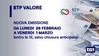 BTp Valore, i tassi cedolari minimi garantiti per la terza emissione pari al 3,25% 