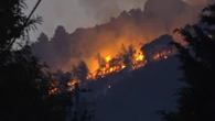 Decine di roghi in Sicilia, il fronte di fuoco sulle montagne di Monreale